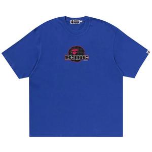 Футболка BAPE Ape Head Relaxed Fit Tee, Blue