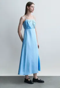 Коктейльное платье-халат/вечернее платье Sandro, Ciel