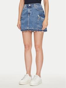 Джинсовая юбка regular fit W4YD52 D5B65 Guess, синий