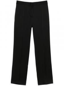 Jil Sander атласные брюки, черный