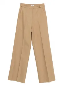 Широкие брюки с пуговицами SANDRO, нейтральный