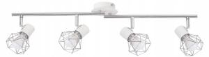 Потолочный светильник Nettlife Chloris 4-flammig, белый - металл - 10 х 20 х 71 см