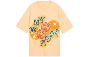 Футболка "почему бы и нет" мужская оранжевая Jordan, оранжевый