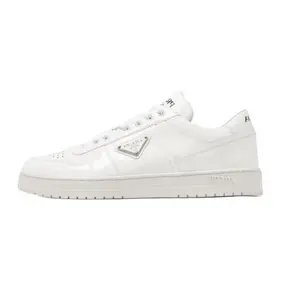 Кроссовки Downtown Leather PRADA, White