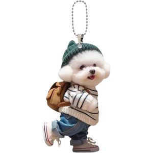 Креативная игрушка Teddy Puppy акриловая подставка высота 4,5 см/7,5 см ROUERXIONG