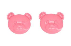 Серьги-клипсы из сплава для женщин MOSCHINO, розовый