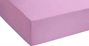 Простынь Biberna на подгонке" ГОТС Biber в размерах. 90х200, 140х200 или 180х200 см", из натурального хлопка, для матрасов высотой до 22 см, зимних, простыней 180-200х200 см, 1 шт., цвет orchidee