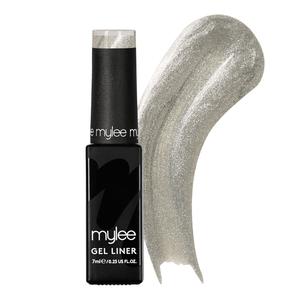 Гель-лак для ногтей liner gel tangerine sorbet Mylee, silver screen, объем 7 мл