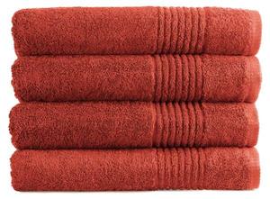 Полотенце для душа Phloxset Supreme (4 шт), 70x1x140 см, красный