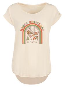 Рубашка F4NT4STIC Merry Christmas Cozy Vibes, песочный