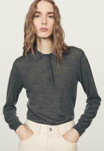 Поло Massimo Dutti Polo shirt, Dark Grey