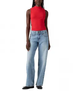 Женские джинсы Super-Low с двумя пуговицами расслабленного кроя Levi'S, синий