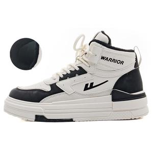 Женские повседневные высокие термоустойчивые устойчивые к истиранию ботинки Warrior, бежево-черные