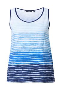 Топ Ulla Popken, Ultramarine Blue/Light Blue