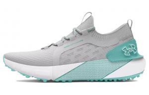 Фантом Женские Серо-Зеленые Низкие Гольф Кроссовки Износостойкие Under Armour