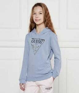 Толстовка детская Guess Regular Fit с капюшоном, синий