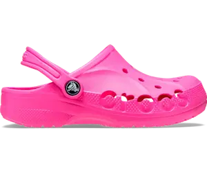 Сабо Байя Crocs детские, цвет Electric Pink