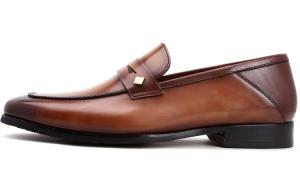 Satchi Повседневные однобортные туфли мужские желто-коричневые