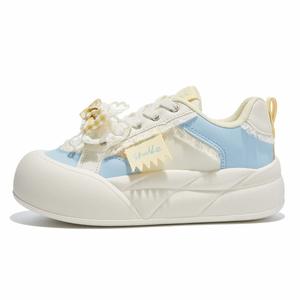 Легкие и дышащие низкие утепленные скейтерские кроссовки с флисовой подкладкой Women's Georgina Goodman, желтый