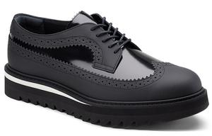 Кожаные броги на платформе Onitsuka Tiger