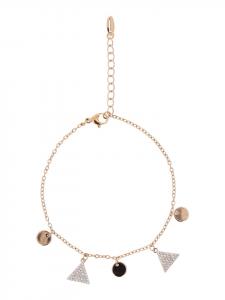 Faina Женский браслет-цепочка из розового золота