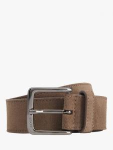 Ремень BOSS Ronnie из замши HUGO BOSS, Light Brown