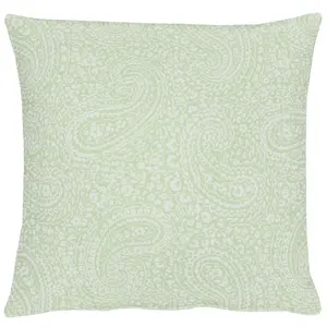 Чехол на подушку APELT "7907 Uni Paisley", (1 шт.), без наполнения 40х40 см, бирюзовый