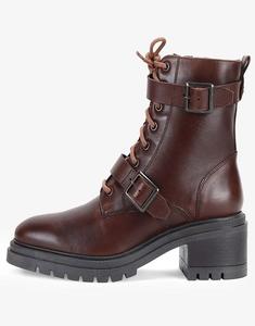 Ботильоны из кожи OFF THE HOOK 'PARKSIDE' на высоком каблуке, коричневые