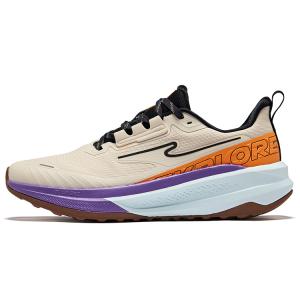 Кроссовки Wild Cushioned с низким верхом, нескользящие, водостойкие, легкие, мужские, теплые, из льна, угольно-черного цвета Erke, Warm Linen/Jet Black