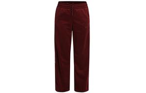 Прямые повседневные брюки женские красные Adidas Neo