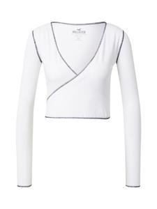 Вязаный кардиган HOLLISTER Knit Cardigan MATLASSE, белый