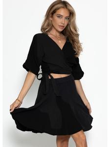 Мини-юбка SASSYCLASSY, черный