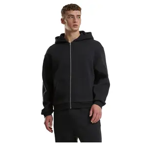 Толстовка Urban Classics Fluffy full zip, черный