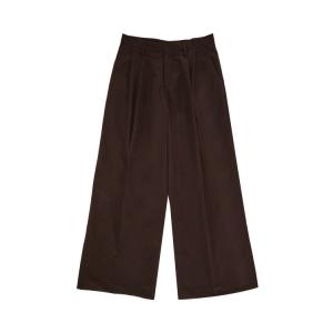 Брюки ERL Nylon Pleated Suit Trousers, Brown