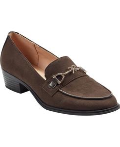 Женские лоферы Rummie Bit на блочном каблуке Bandolino, Dark Brown