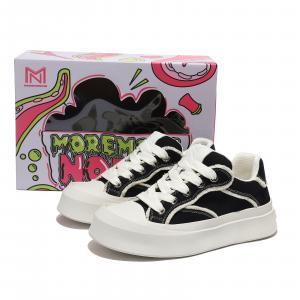 MOREMORENOISE Износостойкие, легкие, нескользящие, низкие парусиновые туфли Coverage Balance унисекс, белые, черные