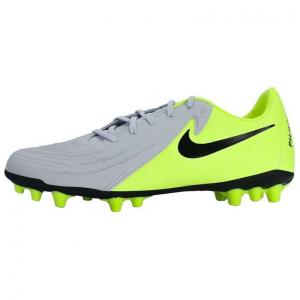 Футбольные бутсы Phantom GX 2 Academy унисекс с низким верхом серо-желтый Nike