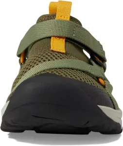 Детские универсальные сандалии Teva для всех полов, темно-оливковый/оливковый