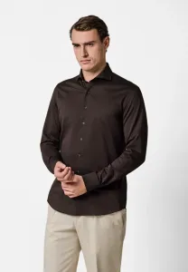 Японская вязаная рубашка Profuomo, Dark Brown