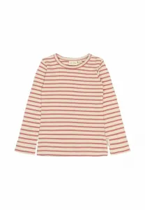 Футболка с длинными рукавами Petit Piao, Dusty Rose Striped