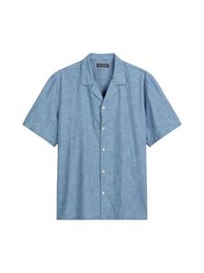 Marc O'Polo Рубашка с коротким рукавом, стандартный размер, средне-синего цвета