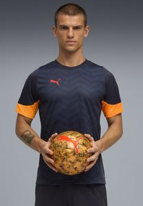 Футболка Puma INDIVIDUALCUP , New Navy-Glowing Red-Heat Fire/Dark Blue