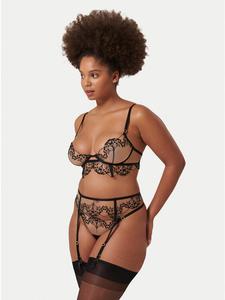 Бюстгальтер на косточках Bluebella, черный