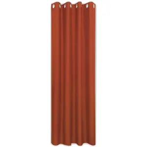 Герстерская штора «Laurin», (1 шт.), ВхШ: 235x140, штора на люверсах из декоративной ткани, однотонная Gerster, цвет bordeaux