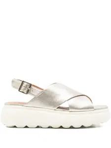 Сандалии Spherica EC4.1 55 с ремешком на пятке Geox, золотой