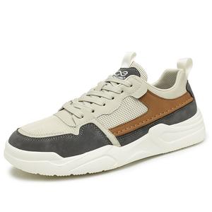 Амортизаторы с износостойкими и противоскользящими свойствами. Низкие повседневные туфли для мужчин LINGPAO, Apricot