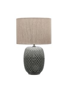Настольная лампа Pretty Classy max60W E27 темно-серая/бежевая 230 В керамика Pauleen