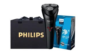 Роторная бритва s1103 для всего тела, моющаяся, перезаряжаемая, для сухого и влажного использования PHILIPS