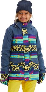 Куртка Burton Girl Elstar, Light Denim/Leopardy Cat