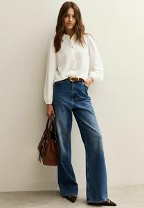 Блуза New Look PLISSE COLLAR, White